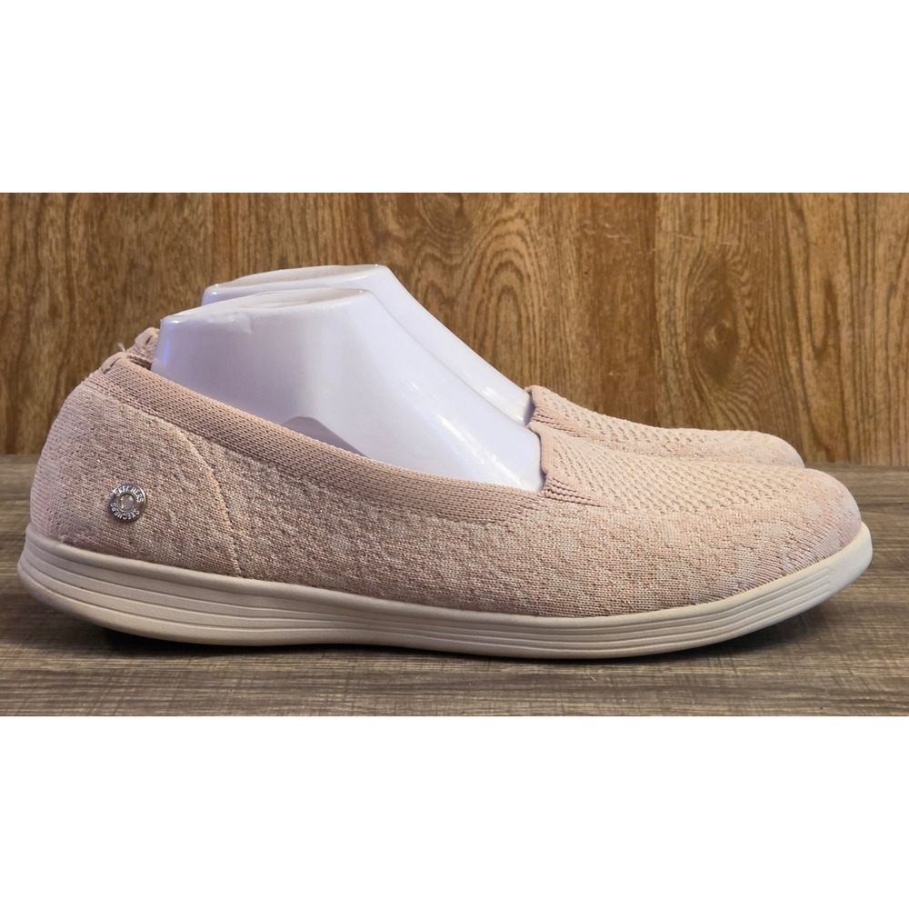 Skechers On-The-Go Dreamy Knit Skimmer Loafer Shoes Womens Size 11 Blush‎ Pink